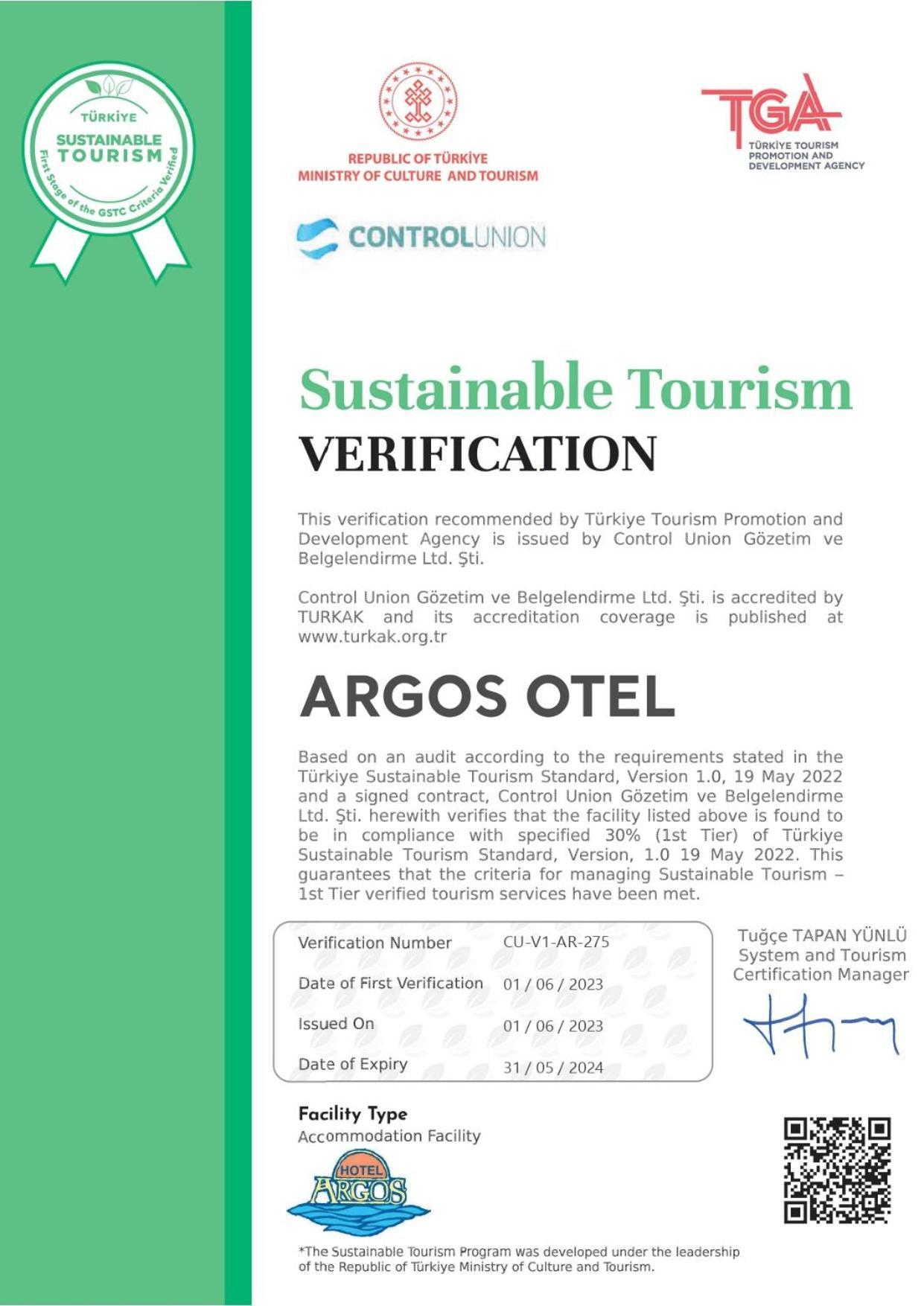 Argos Otel 3*